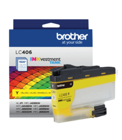 Tinta Original Brother LC406Y - Amarillo | 1.500 Páginas
